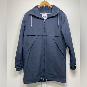 Helly Jansen Women’s Navy Denim Winter Jacket Waterproof Size S